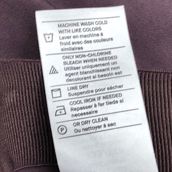 Vince Womens Size XXS Pants Kick Pleat Crop Flare Leg Stretch Cotton Blend - Picture 12 of 15